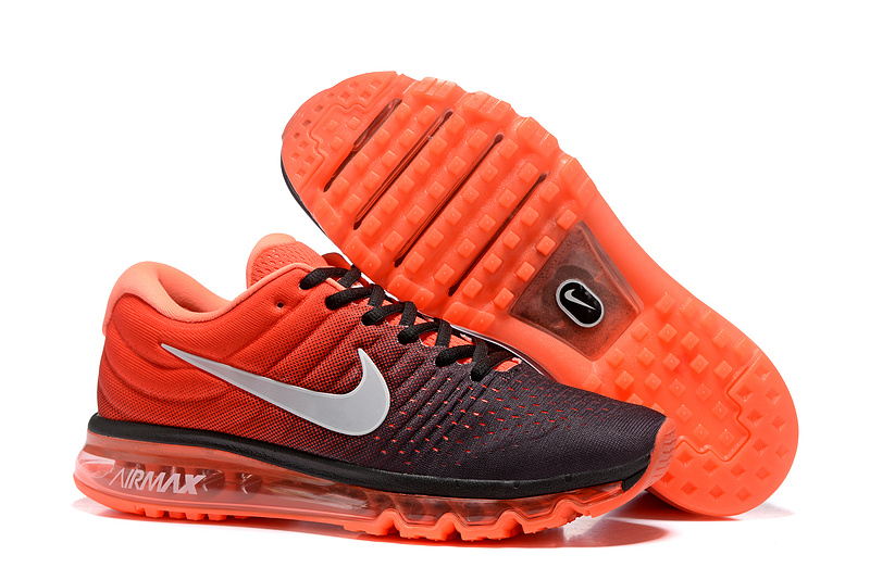 nike air max 2017 orange and black