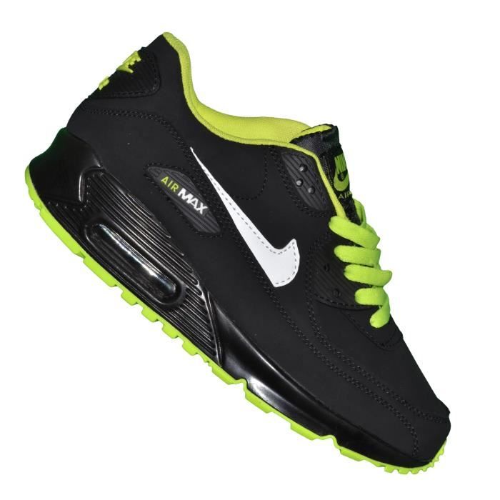 air max 90 noir et verte femme,Nike Basket Femme Air Max 90